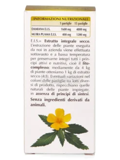 Damiana e Muira Puama - Pastiglie