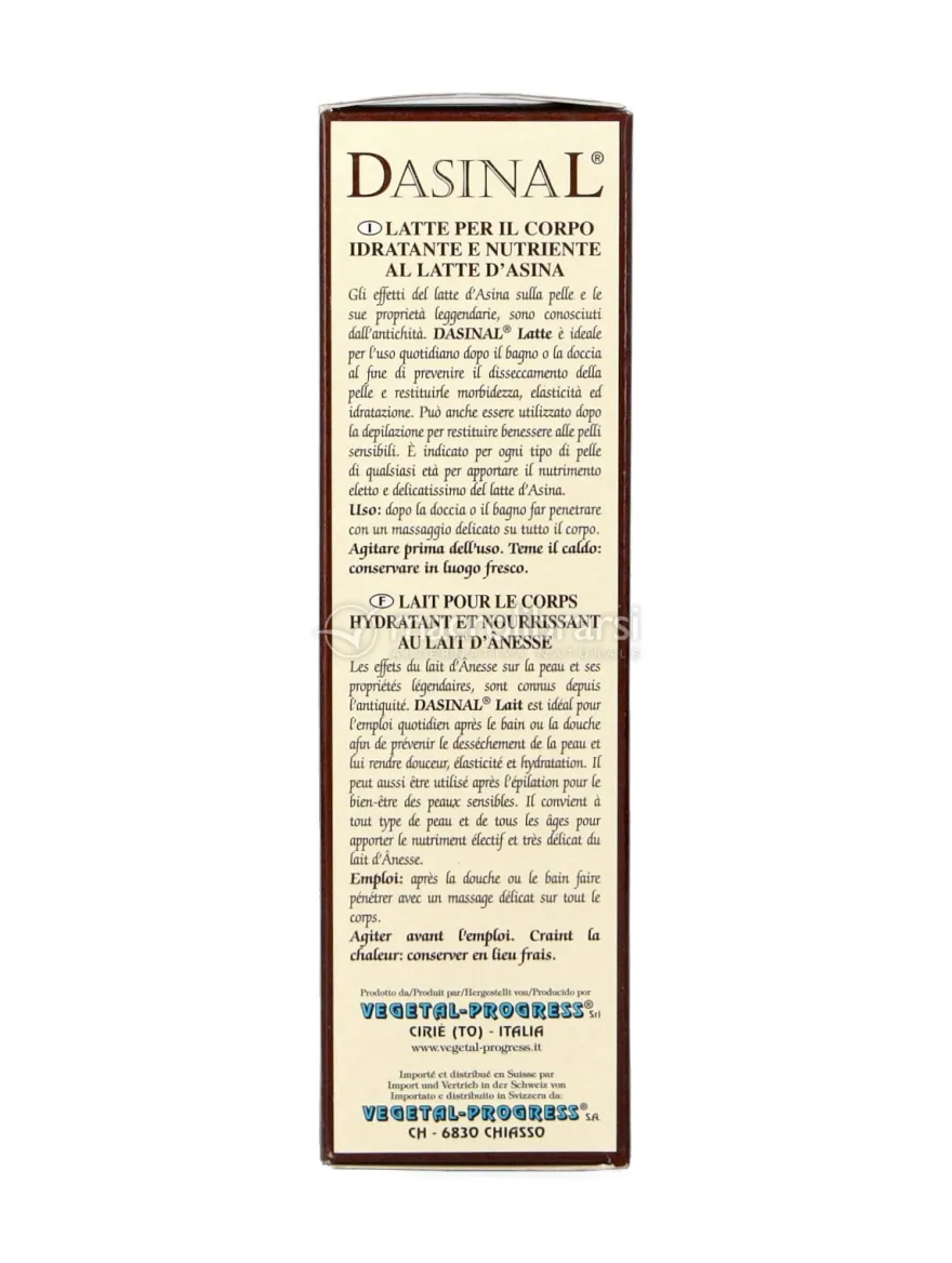 Dasinal - Latte per il corpo al Latte d'Asina