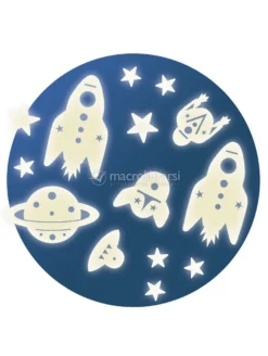 Decorazioni Fosforescenti - Mission Space