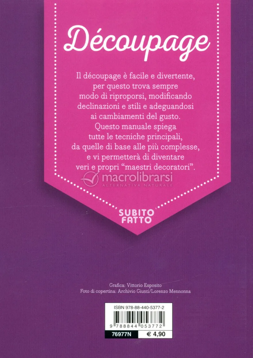 Decoupage Tecniche e Modelli - Subito Fatto