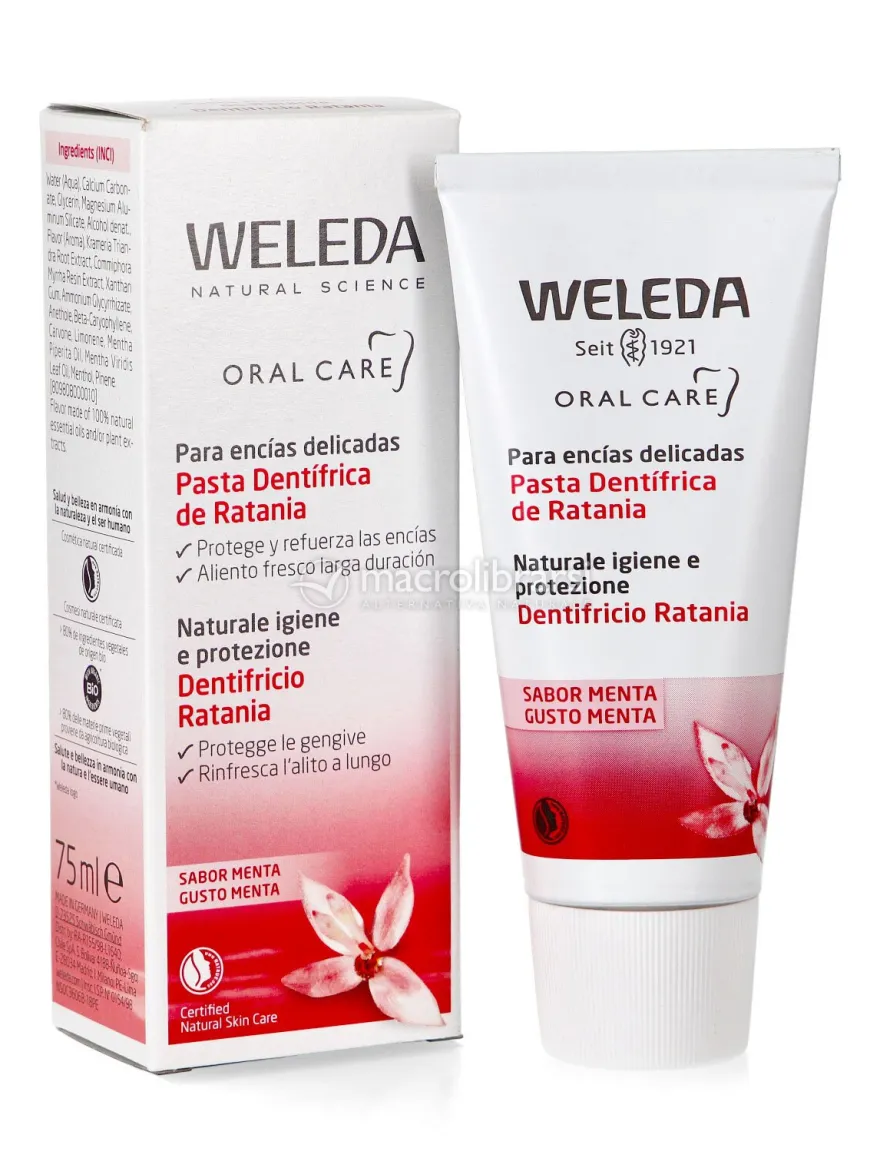Dentifricio alla Ratania