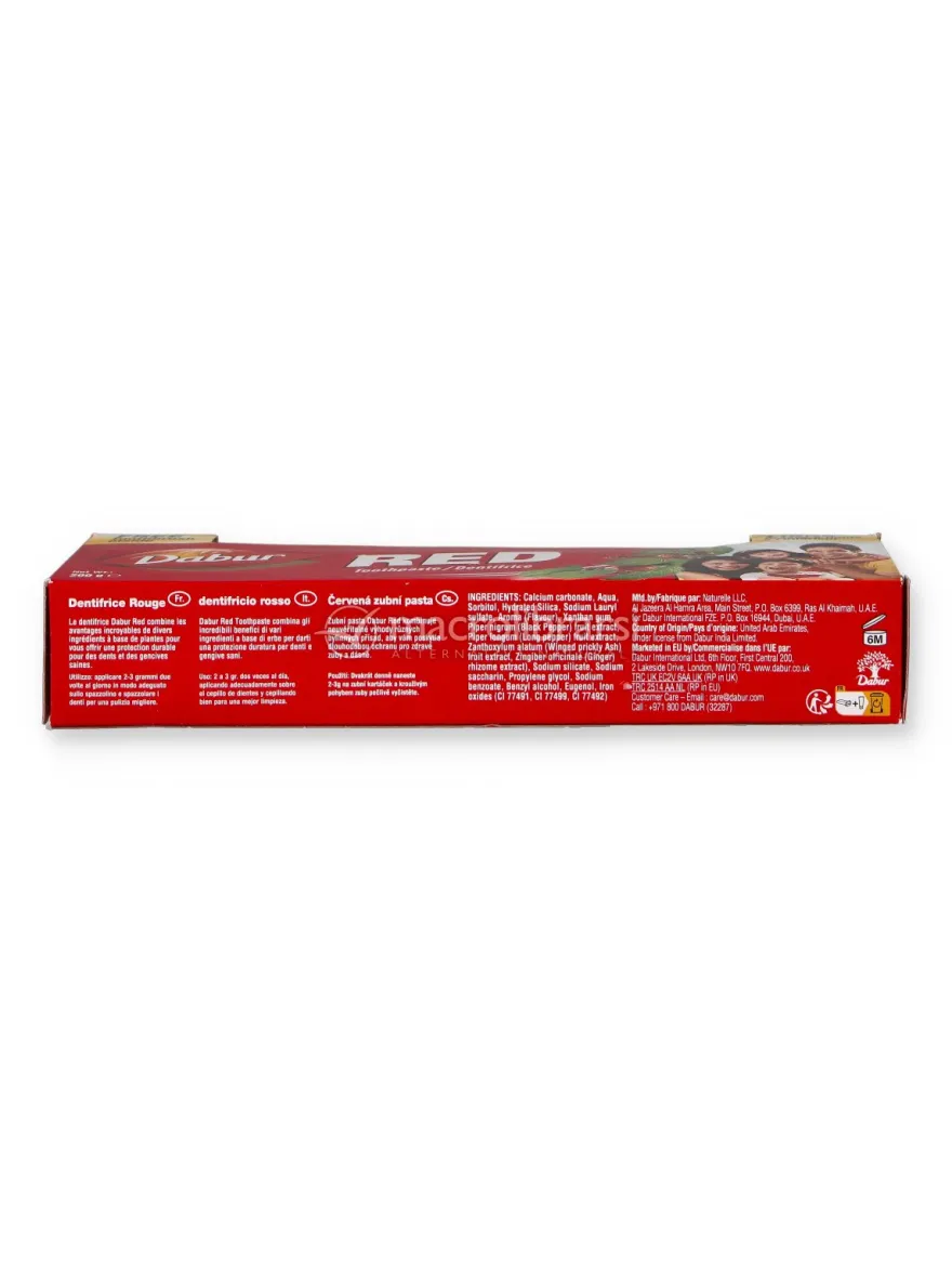 Dentifricio Ayurvedico "Red" con Spazzolino