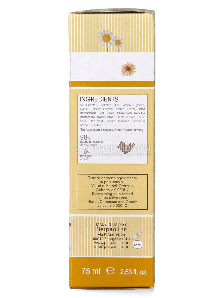 Dentifricio Biologico 0-6 Anni Baby Anthyllis - Gusto Vaniglia