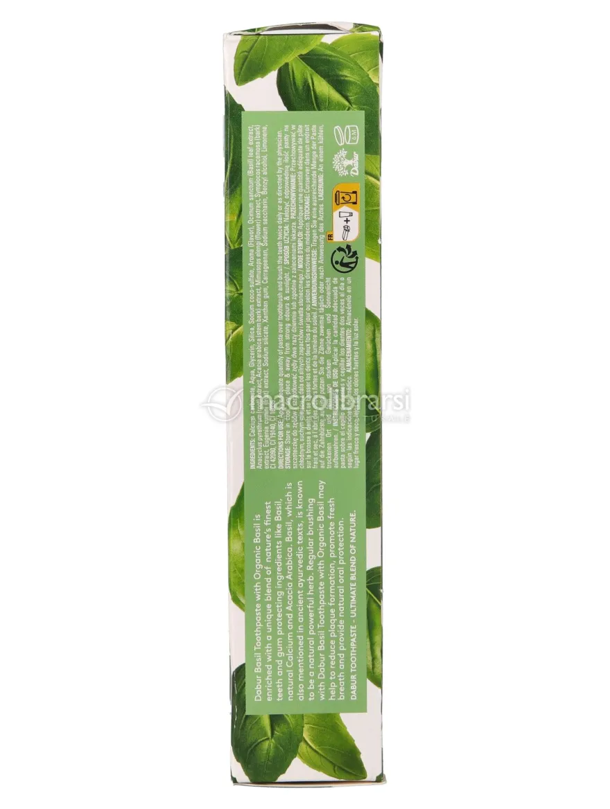 Dentifricio Dabur Ayurvedico al Basilico