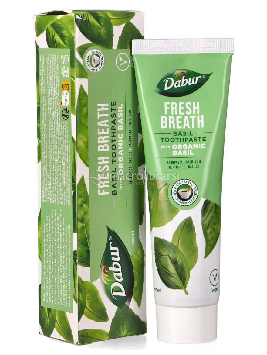 Dentifricio Dabur Ayurvedico al Basilico