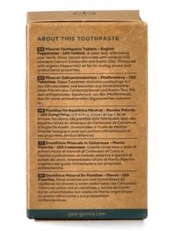 Dentifricio in Compresse - Menta Piperita - 120 Tablets