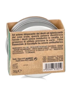 Dentifricio in Polvere all'Eucalipto