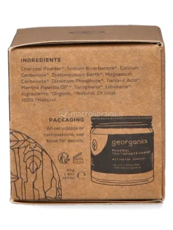 Dentifricio Naturale in Polvere - Carbone Attivo - 120ml