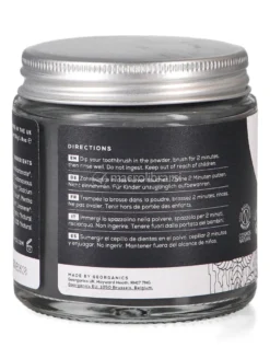 Dentifricio Naturale in Polvere - Carbone Attivo - 120ml