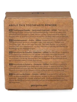 Dentifricio Naturale in Polvere - Carbone Attivo - 120ml