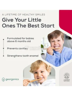 Dentifricio per Bambini alla Fragola senza Fluorite