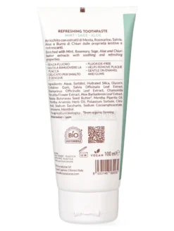 Dentifricio Rinfrescante alla Menta, Salvia e Aloe
