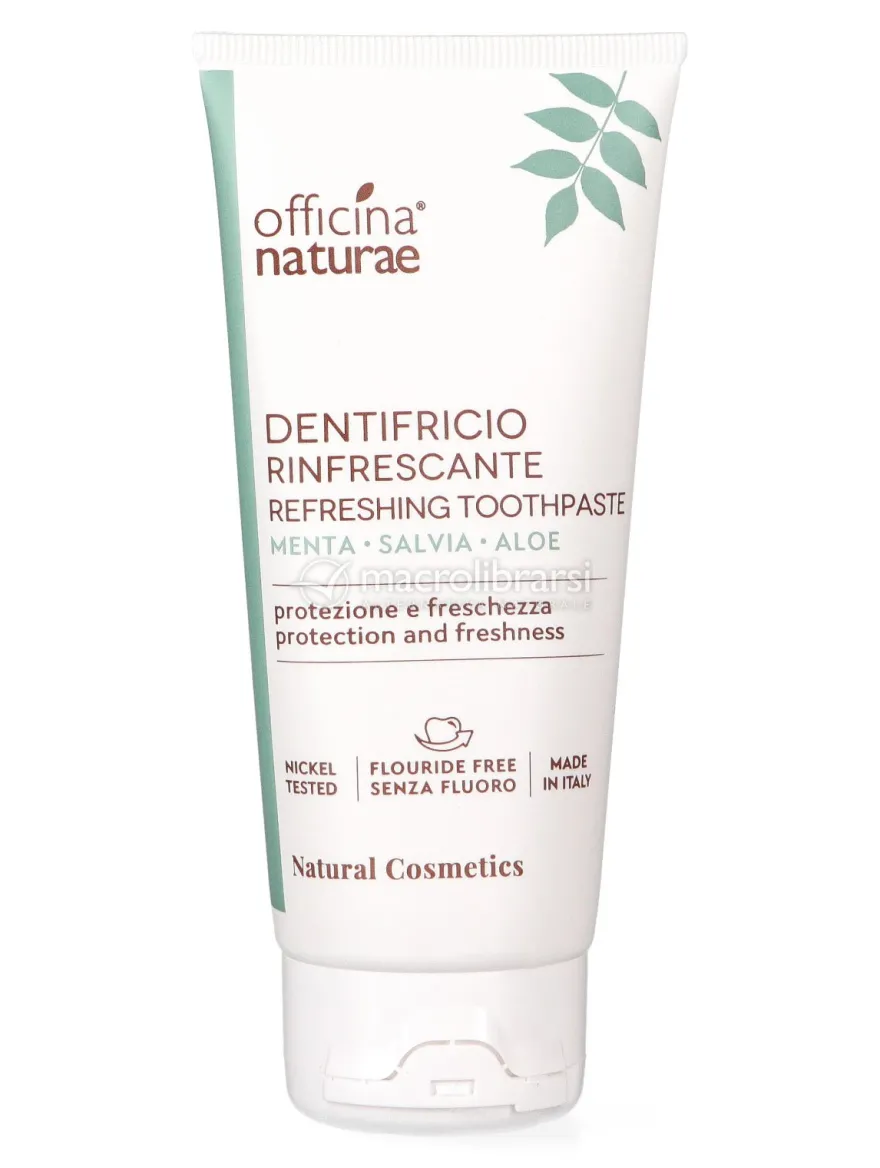 Dentifricio Rinfrescante alla Menta, Salvia e Aloe