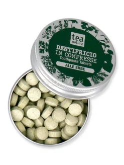 Dentifricio Solido in Compresse alle Erbe