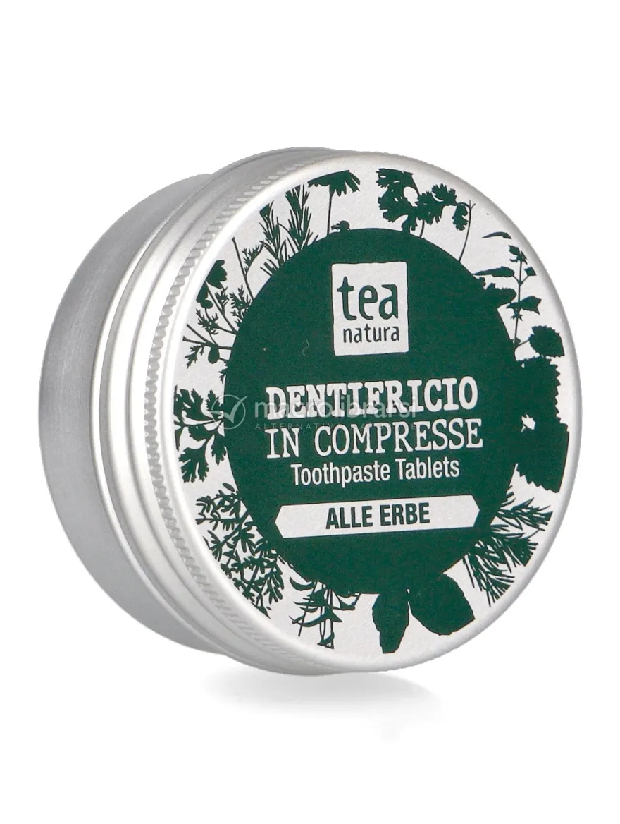 Dentifricio Solido in Compresse alle Erbe