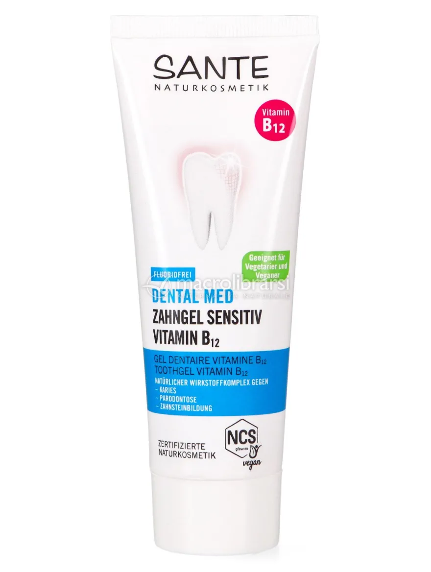 Dentifricio Vitamina B12 senza Fluoruro