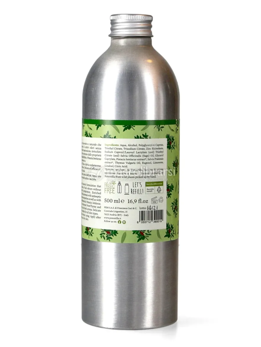 Deodorante Salvia e Lentisco - Refill