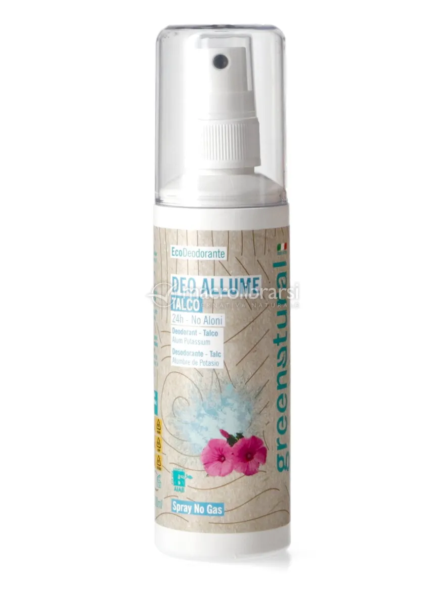 Deodorante Spray Allume di Potassio - Talco