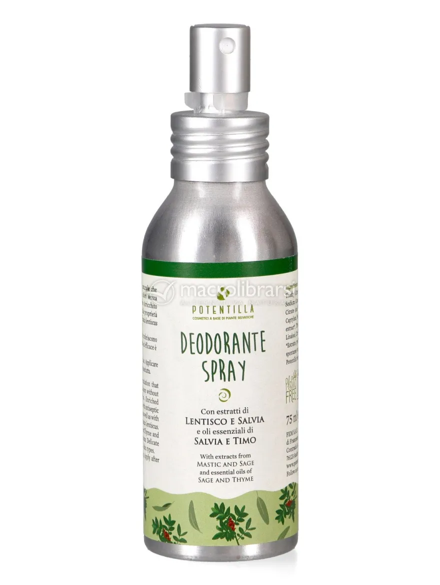 Deodorante Spray Lentisco e Salvia
