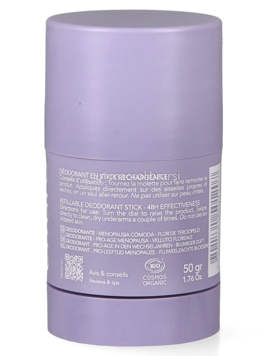 Deodorante Stick Ricaricabile 48H Pro-Age Menopausa