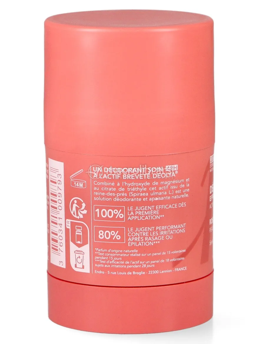 Deodorante Stick Ricaricabile 48H Pelli Sensibili - Rosa e Lampone