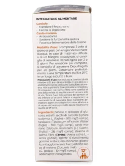 Depur Fegato - Integratore di Carciofo, Dente di leone e Cardo Mariano