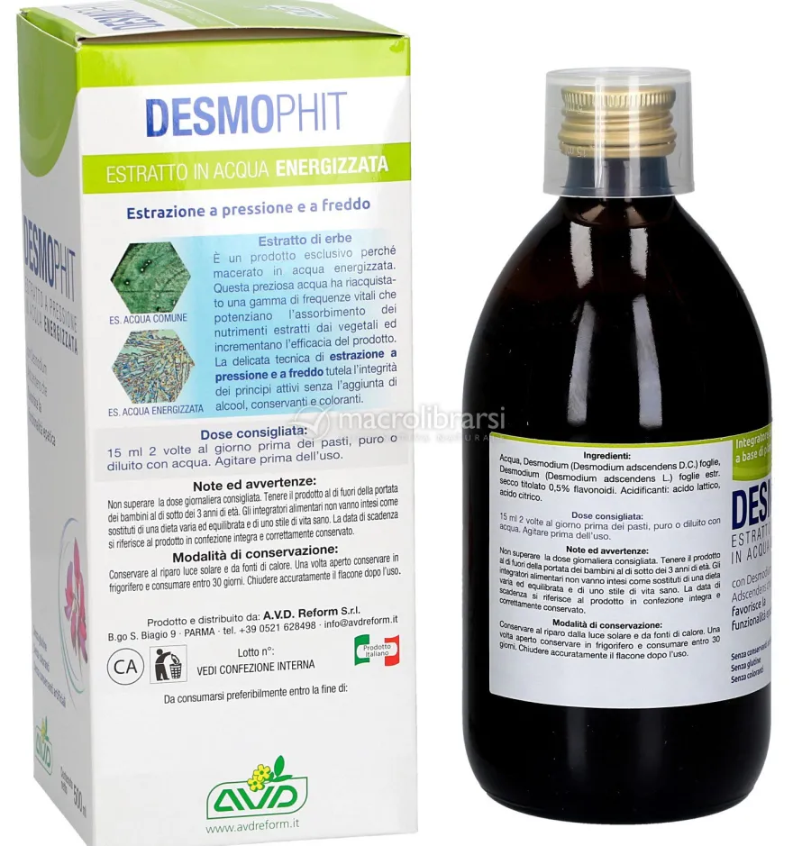 Desmophit - Estratto di Erbe in Acqua Energizzata