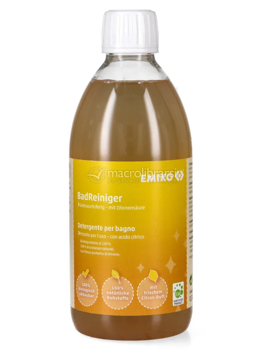 Detergente Bagno con Acido Citrico Emiko® - Spray - 500 ml