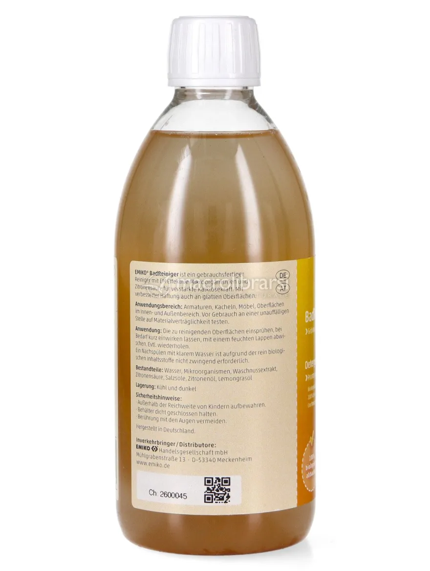 Detergente Bagno con Acido Citrico Emiko® - Spray - 500 ml