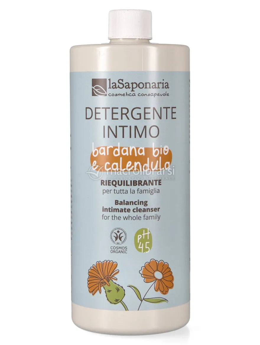 Detergente Intimo Riequilibrante Bardana Bio e Calendula - pH 4.5