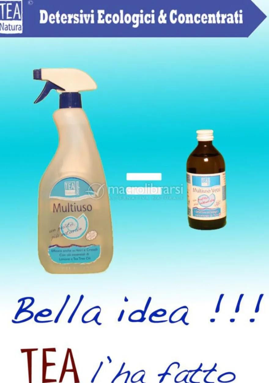 Detergente Multiuso Vetri Concentrato al Tea Tree Oil