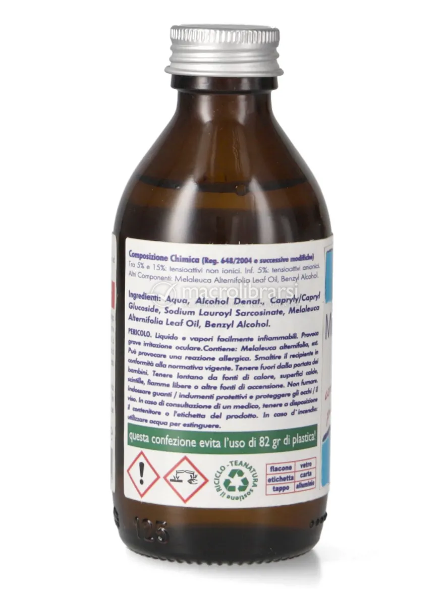 Detergente Multiuso Vetri Concentrato al Tea Tree Oil