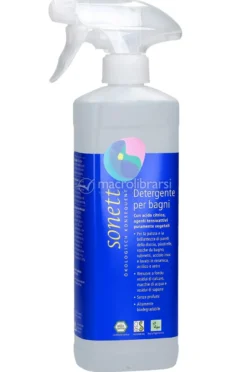 Detergente per Bagno con Acido Citrico e Tensioattivi Vegetali - Spray