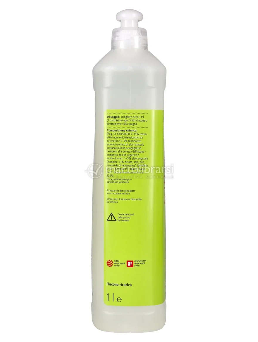 Detersivo Liquido per Stoviglie a Mano - Limone