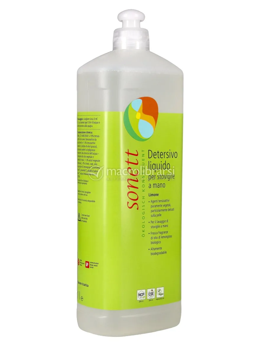 Detersivo Liquido per Stoviglie a Mano - Limone