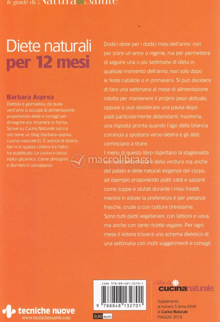 Diete Naturali per 12 Mesi