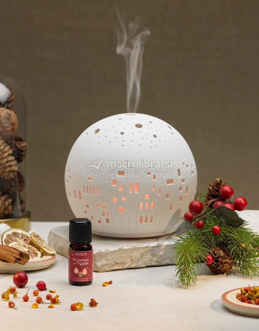 Diffusore a Ultrasuoni in Ceramica per Oli Essenziali - Winter Tale