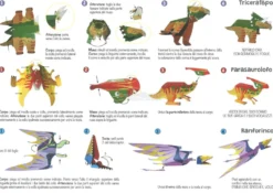 Dinosauri - Taglia, Piega e Incolla