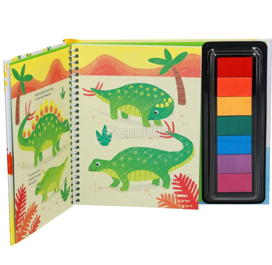 Disegno con le Dita - Dinosauri