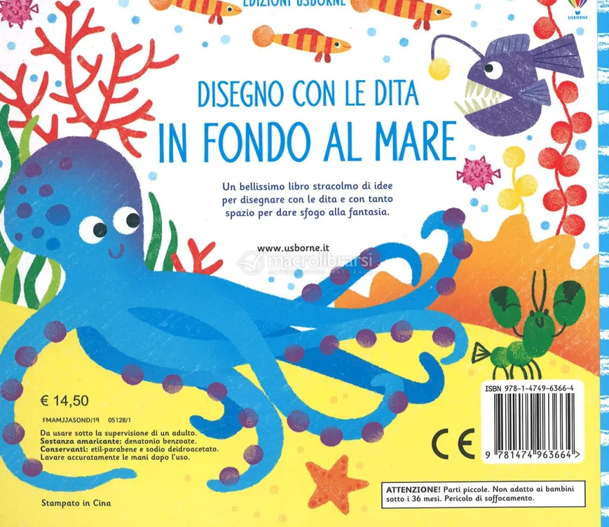Disegno con le Dita - In Fondo al Mare