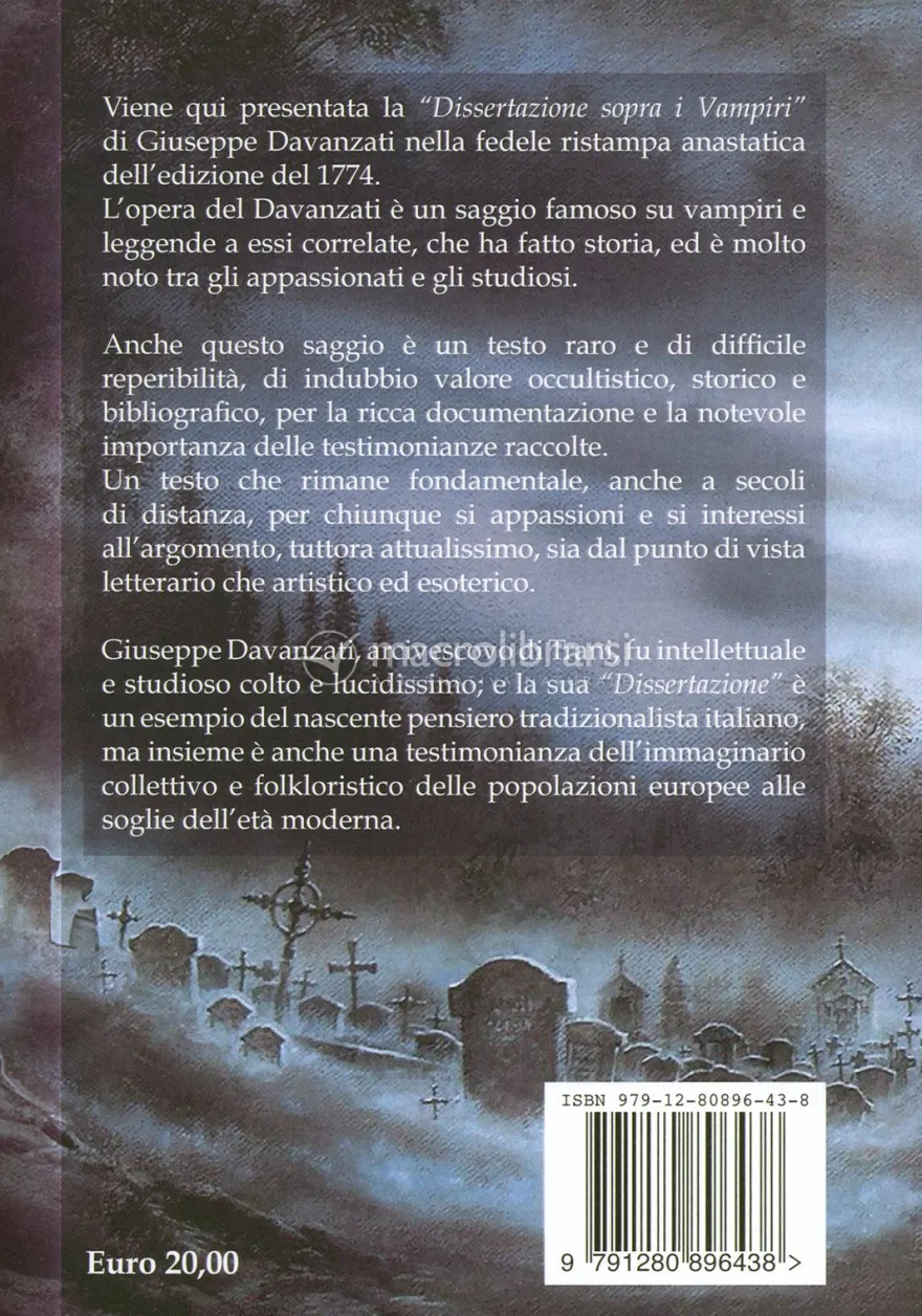 Dissertazione sui Vampiri