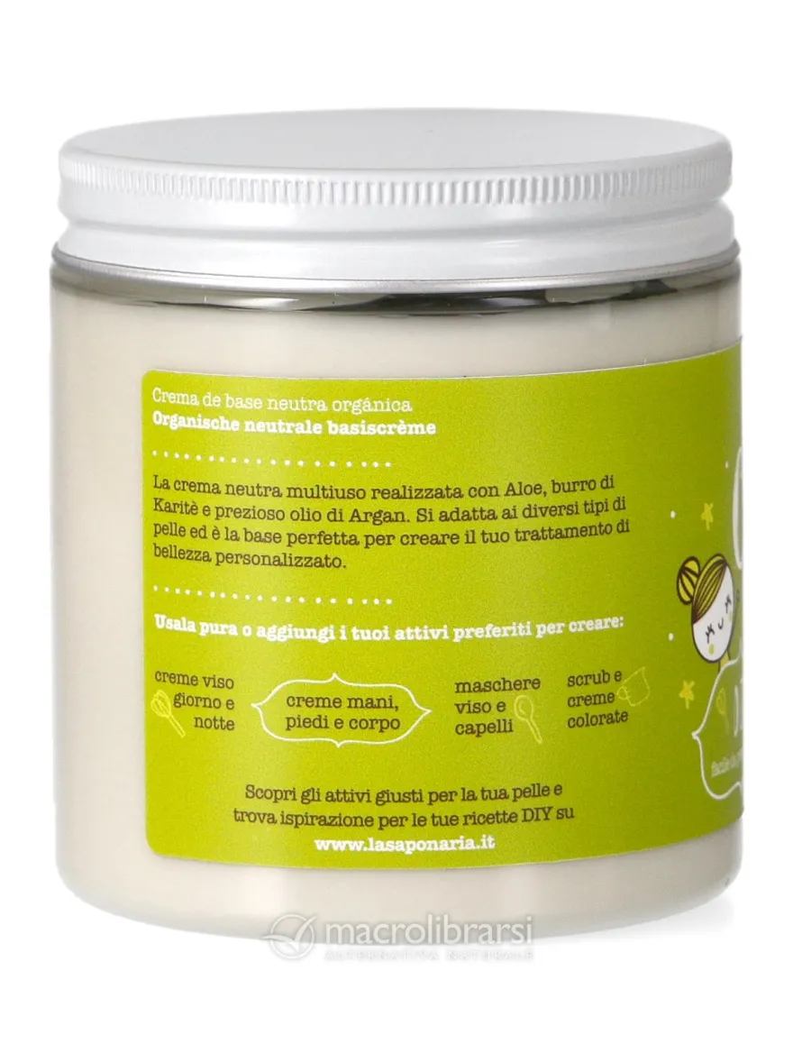 DIY Cream - Crema Base Neutra Biologica