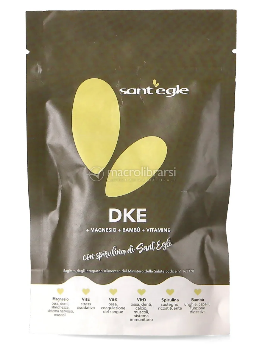 DKE Integratore di Magnesio, Bambù, Vitamine e Spirulina di Sant'Egle