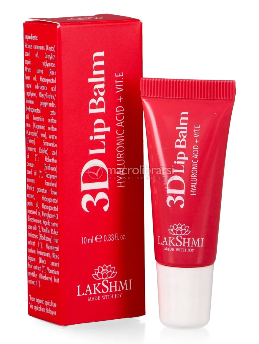 3D Lip Balm con Acido Ialuronico e Vit.E