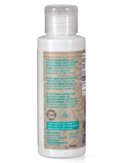 Doccia Shampoo Delicato con Lino & Riso - 100 ml