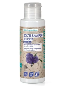 Doccia Shampoo Delicato con Lino & Riso - 100 ml