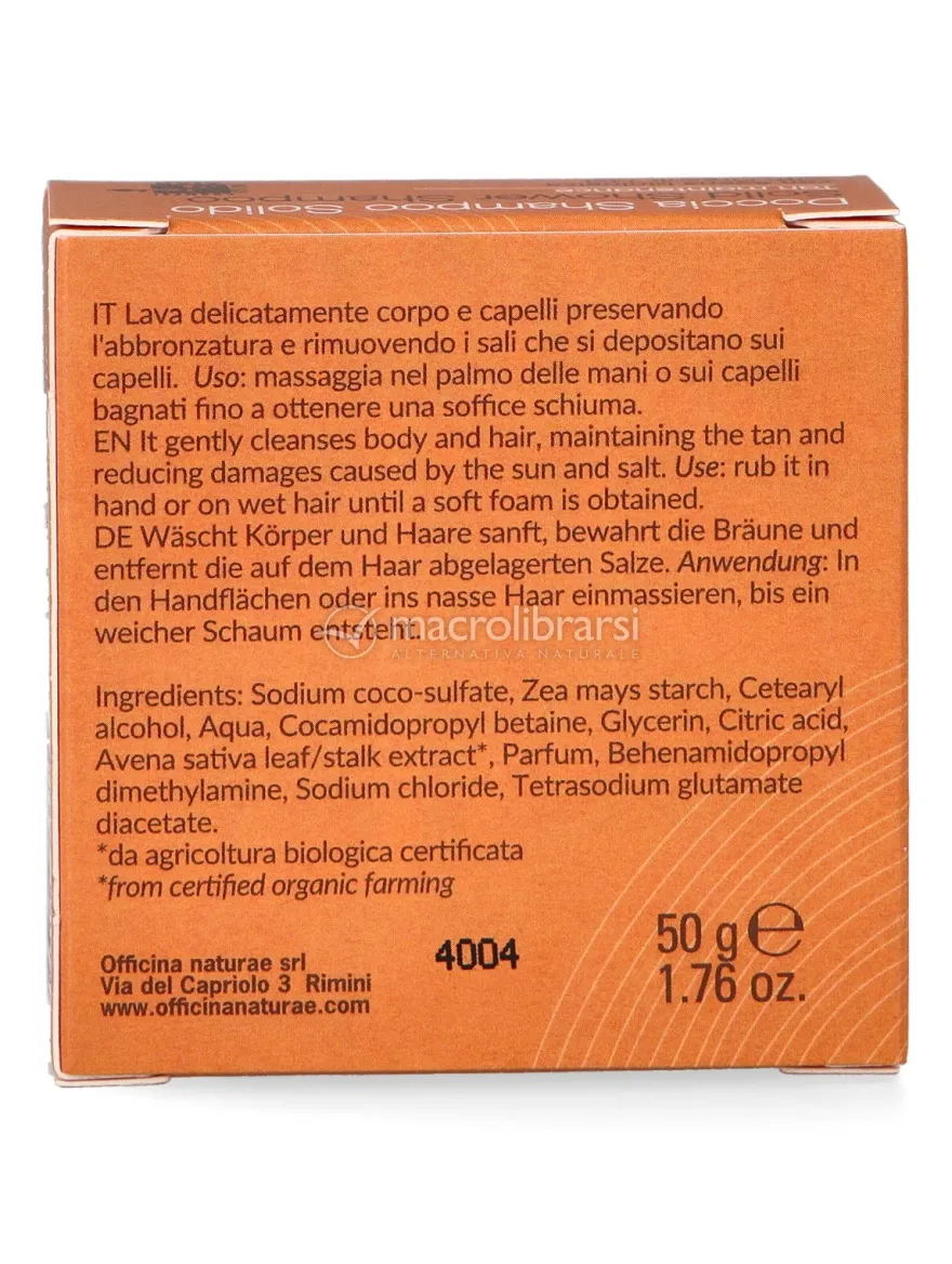 Doccia Shampoo Solido Doposole