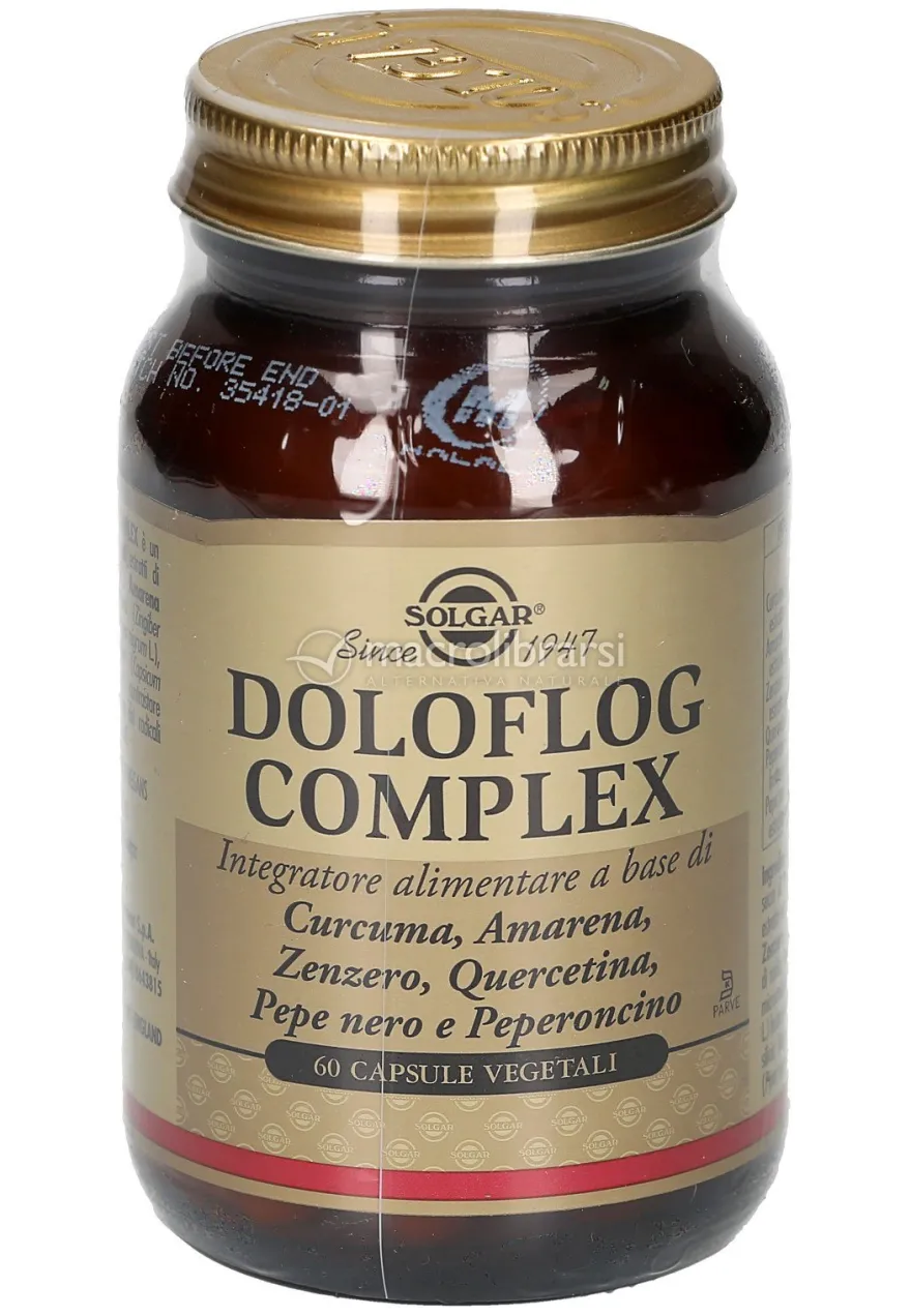 Doloflog Complex - Integratore di Curcuma e lo Zenzero