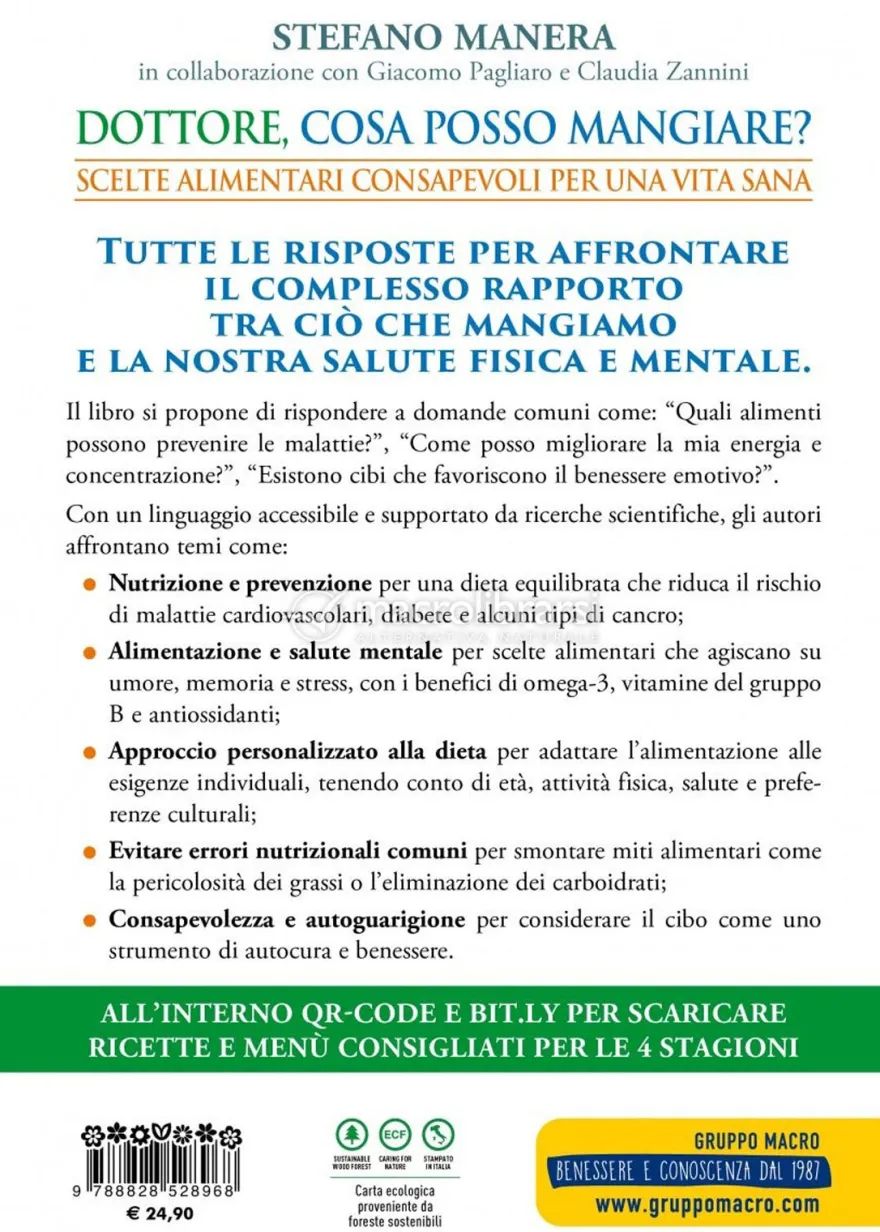 Dottore, Cosa Posso Mangiare?