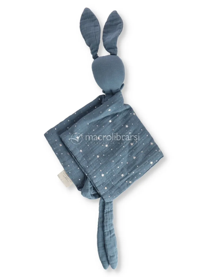 Doudou Coniglietto Stellato - Indaco